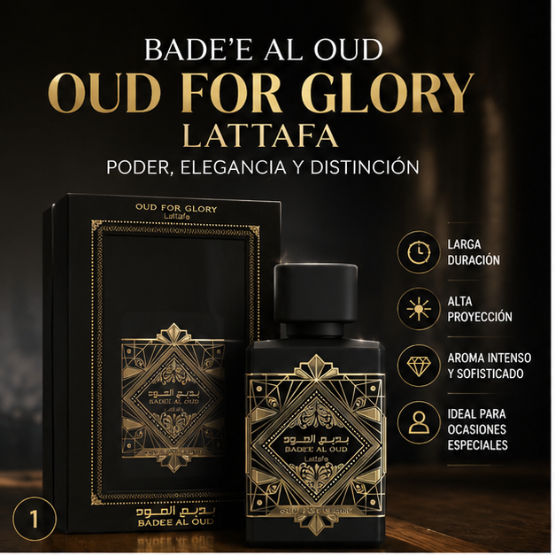 Badee Al Oud Black EDP 100ml LATTAFA